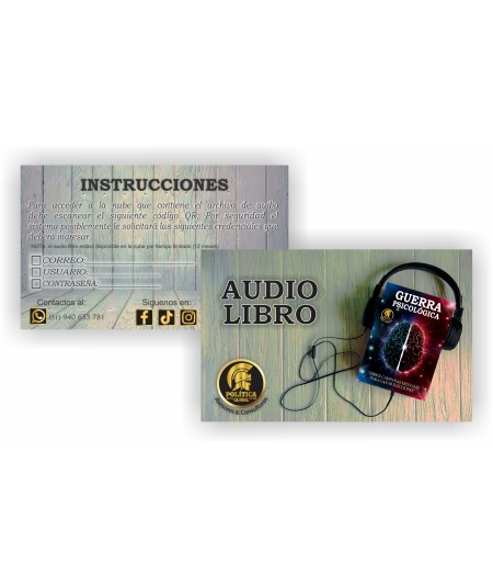 Audio Libro "GUERRA PSICOLÓGICA"